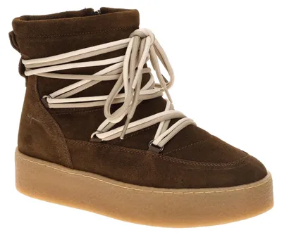Imagen del producto de Botas de cordones color marrón de la marca Tamaris