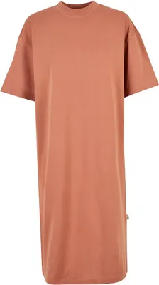 Produktbild von Urban Classics - T-Shirt-Kleid Baumwolle aus biologischem Anbau für Damen TN392 (L) (Terrakotta)