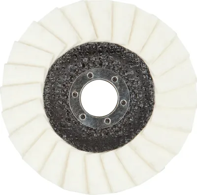 Immagine prodotto di Wolfcraft Tampone di levigatura Wolfcraft con feltro ø 115 mm 8424099