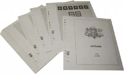 Produktbild von Lindner-T Vordruckblätter T176 Lettland - Jahrgang 1991 bis 2009