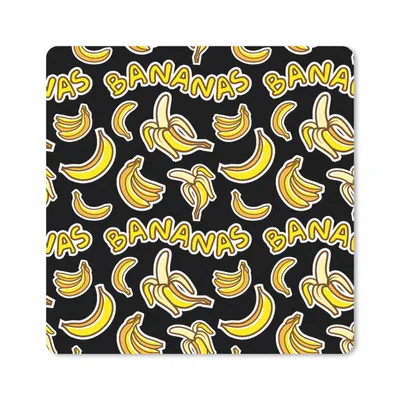 Produktbild von MuchoWow® Mauspad Mousepad Banane - Muster - Obst 30x30 cm - Mousepads - Maus Mat - Pad - Mausunterlage - Gaming