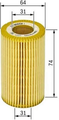 Produktbild von Bosch Ölfilter 1 457 429 248