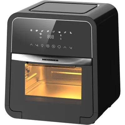 Obrázok produktu pre Heinner HAF-B12BK2000, Teplovzdušná fritéza, 12 L, 30 °C, 200 °C, 60 min, Samostarný