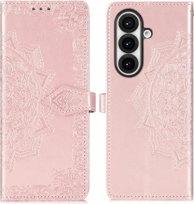 Obrázok produktu pre imoshion Mandala skladacie puzdro Samsung Galaxy Fold 7 – ružové zlato