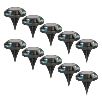 Zdjęcie produktu dla Lampa podłogowa GRUNDIG LED z zasilaniem słonecznym, 120 mm, czarna, zestaw 10 sztuk