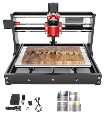 Obrázek produktu pro CNC frézka, univerzální gravírování, uživatelsky přívětivý design, frézka na dřevo pro MDF/kov/akryl, sada 5