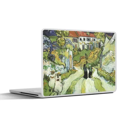 Produktbild von MuchoWow® Laptop Aufkleber Sticker Cover Der Tod von Vincent van Gogh - Vincent van Gogh 30x22 cm - Laptop-Sticker