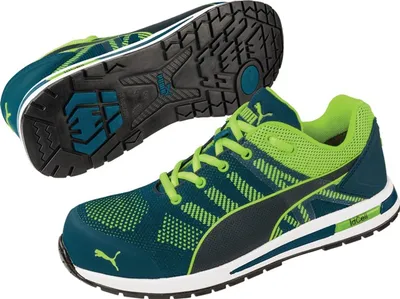 Produktbild von Sicherheitsschuh Elevate Knit GREEN LOW Gr.40 blau/grün S1P ESD HRO SRC EN20345