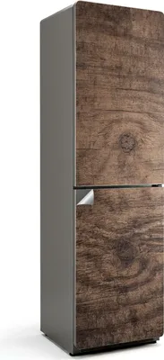 Produktbild von Pflanzenmuster mit Wellen – Kühlschrank Aufkleber – Klebefolie Kühlschrank – Kühlschrank Nachbildung – Kühlschrankfolie selbstklebend – Küchen Nachbildungation – 60x205 cm