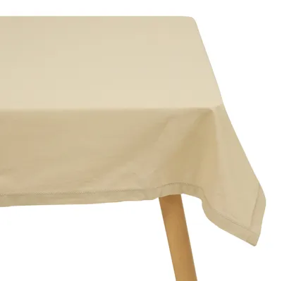 Produktbild von Atmosphera Tischtuch - beige - Baumwolle - 240 x 140 cm - Rechteck - Tischtuch