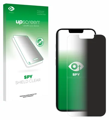 Produktbild von Für Apple iPhone 17e Sichtschutzfolie Schutzfolie upscreen Anti-Spy Privacy Sichtschutz Blickschutz Display Schutz Folie Blaulichtfilter