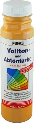 Produktbild von PUFAS Vollton- und Abtönfarbe250 ml 519 mandarin