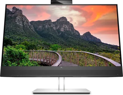 Produktbild von HP E27m G4 QHD USB-C-Konferenzmonitor, 68,6 cm (27"), 2560 x 1440 Pixel, Quad HD, LCD, 5 ms, Schwarz, Silber
