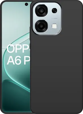 Image de Cazy Coque compatible avec Oppo A6 Pro Coque en Silicone – Coque Flexible – Noir