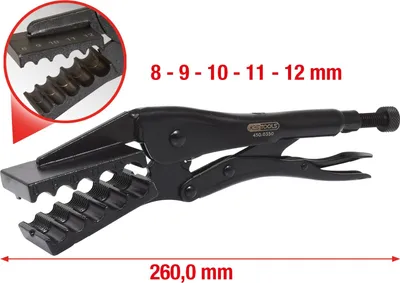Obrázek produktu pro KS TOOLS 450.0350 - Schlauchschneidezangen - Chrom-Molybdän-Stahl - 775 g