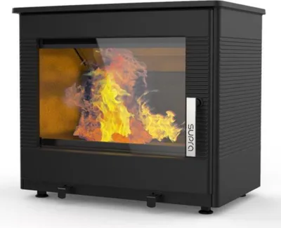 Produktbild von 7,3 kw schwarzer wasserdichter holzofen Supra FR9016120B