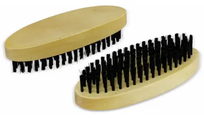 Image de Set de brosses à chaussures, 2 pièces, ovales