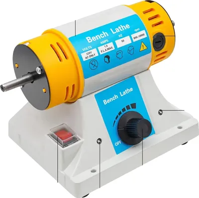 Productafbeelding van Polijstmachine, 320W vermogen, instelbare snelheid, WIT, EU