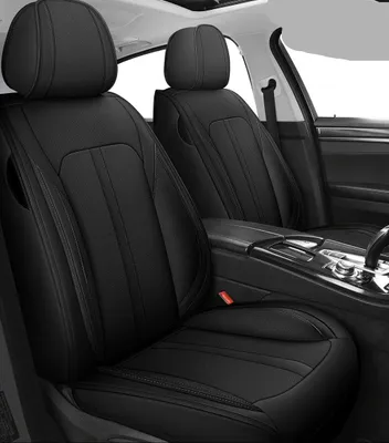 Produktbild von Autositzbezüge – Komplettset für Sitze – Universal – Vollständiges Lederset für 5 Sitzplätze – Airbag-kompatibel