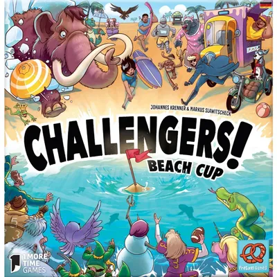 Produktbild von Asmodee Challengers! Beach Cup, Kartenspiel