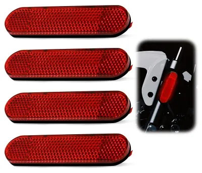 Produktbild von Set mit 4 Reflektoren für Motorräder und Fahrräder