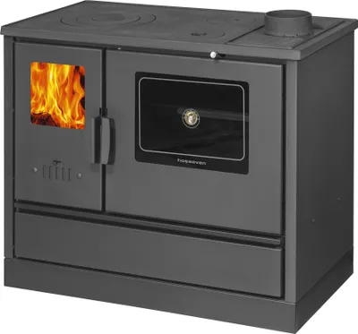 Produktbild von Hosseven 4020 Anthrazit – Der Elegante Küchenofen 7,9 kW, Anthrazit