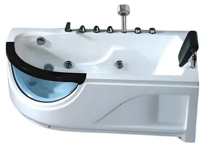 Zdjęcie produktu dla Wanna z hydromasażem Wanna z hydromasażem Wanna spa z bąbelkami Wanna z bąbelkami 170x80 cm