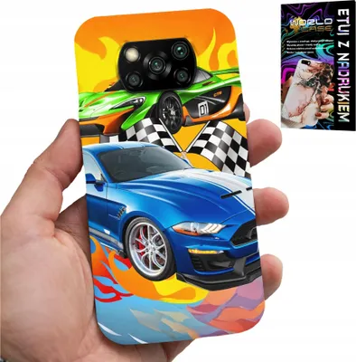 Obrázok produktu pre Puzdro pre Xiaomi Poco X3 - pre deti, pretekárske autá, preteky