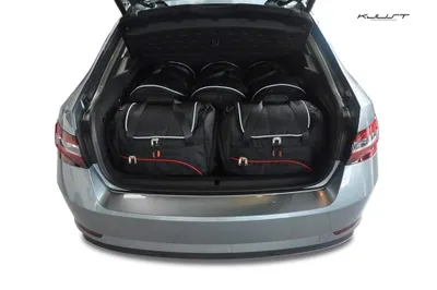 Produktbild von Skoda Superb Liftback 2015+ Kofferraumtaschen Set 5 Stk