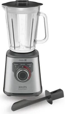 Produktbild von KRUPS KB403D11 Standmixer Perfext Mix   Powelix 1,5 Liter 1200Watt Edelstahl dunkelgrau