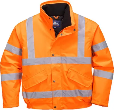 Produktbild von Portwest Gefütterte Warnschutz Pilotenjacke EN342 orange 4XL