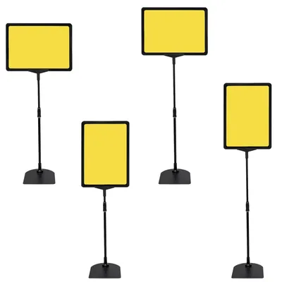 Image de Support de présentation DIN A4, réglable et rotatif, lot de 4