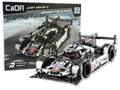 Obrázek produktu pro Stavebnice CADA - Závodní auto 1586 dílků 48cm