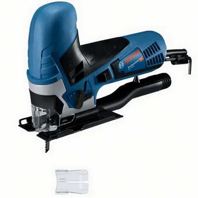 Produktbild von Bosch GST 90 E, Fassgriff, Schwarz, Blau, Grau, Aluminium, Stahl, Holz, 3100 SPM, 9 cm, 500 SPM