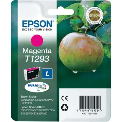 Produktbild von Atramentová náplň Epson T1293 magenta C13T129340 pre SX235W/SX420W/SX425W (485 str.)