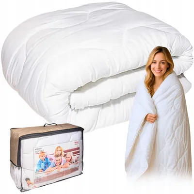 Produktbild von Textom Micro Ganzjahresdecke Antiallergisch Leicht 150x200cm Weiß