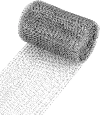 Produktbild von Edelstahl Maschendrahtgitter, 12,7 cm x 6 m, für Nagetierschutz und DIY