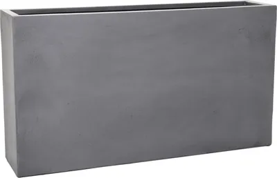 Produktbild von VIVANNO Raumteiler Fiberglas ELEMENTO SLIM Kasten, Betongrau matt - 90x20x50 cm