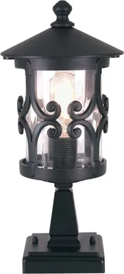 Image de Lampe sur pied Hereford 34 cm 1xE27 noir Elstead BL12-BLACK