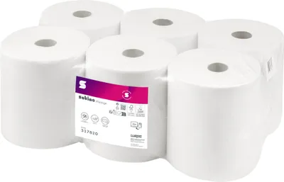 Zdjęcie produktu dla wepa 317820 satino by wepa Handtuchrolle Prestige 2-lagig 150 m