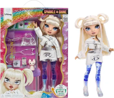Produktbild von Rainbow High Sparkle & Shine Doll- White, Modepuppe, Weiblich, 4 Jahr(e), Junge/Mädchen, 280 mm, Mehrfarbig