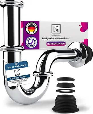 Zdjęcie produktu dla Uniwersalny syfon Famanu - elastyczny syfon do umywalek