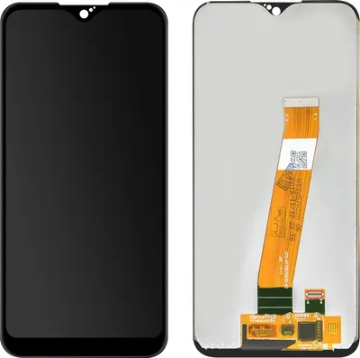 Produktbild von Samsung, Ersatzteil LCD-Display mit Touchscreen für Samsung Galaxy A01, Schwarz