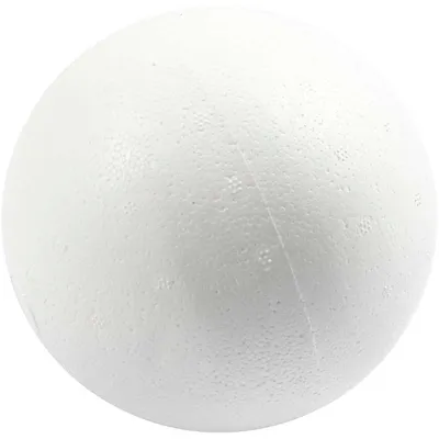 Produktbild von Creativ Company Bälle, D 12 cm, weiß, 25 Stück 1 Beutel