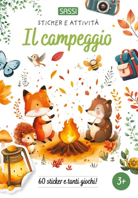 Image de Il campeggio. Sticker e attività