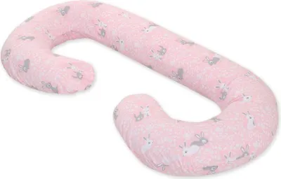 Immagine prodotto di Cuscino di gravidanza C - Cuscino di sostegno - Maggiore comfort grazie alle cuciture laterali, rivestimento in cotone lavabile
