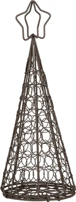 Zdjęcie produktu dla Clayre & Eef Ozdoba choinkowa Ø 13x32 cm Brązowy Metal