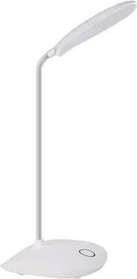 Produktbild von LED-Schreibtischlampe mit flexiblem Schwanenhals und 3 Helligkeitsstufen, kompakte, tragbare Lampe für Studentenwohnheim, Arbeitszimmer, Büro, Schlafzimmer, augenschonend und energiesparend