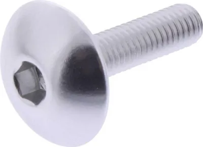 Produktbild von Linsenschraube JMP Bolt M5x0,8mm 20mm Aluminium silber