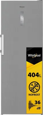 Image de Whirlpool WHFF 6404 X6E Congélateur vertical Pose libre 404 L Acier inoxydable